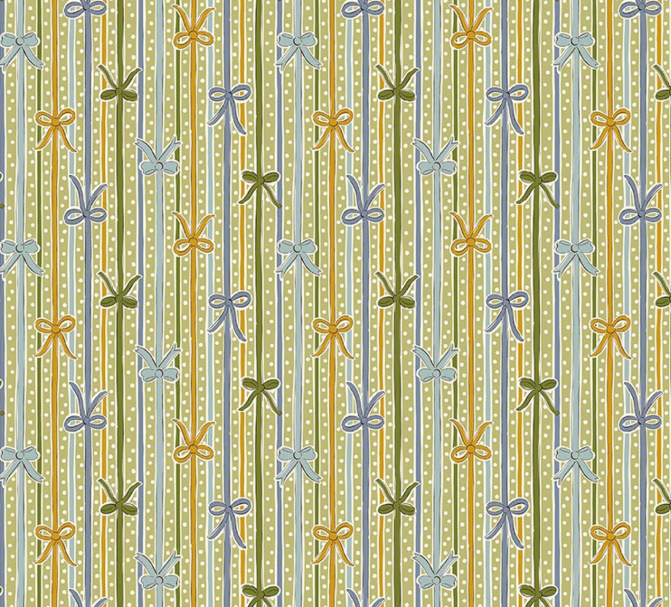 Liberty - Festive Magic Ribbon Stripe 01667521B