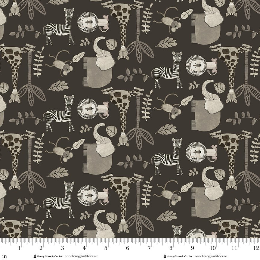 Henry Glass - Jungle Romp - 2109-99 Black