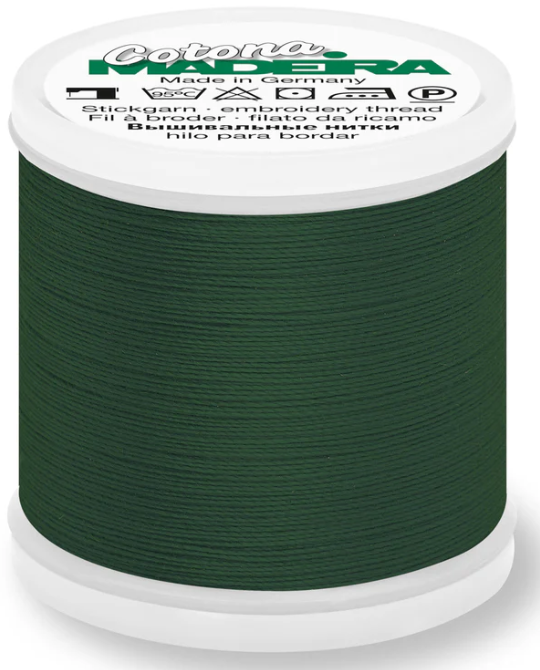 Madeira Thread - Dark Pine Green Cotona 30wt 780