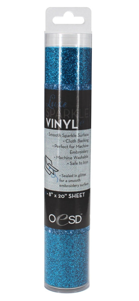 OESD Luxe Sparkle Vinyl Blue