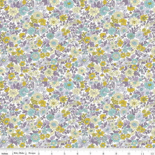 Liberty Emily Annabelle B Riley Blake quilting cotton floral fabric