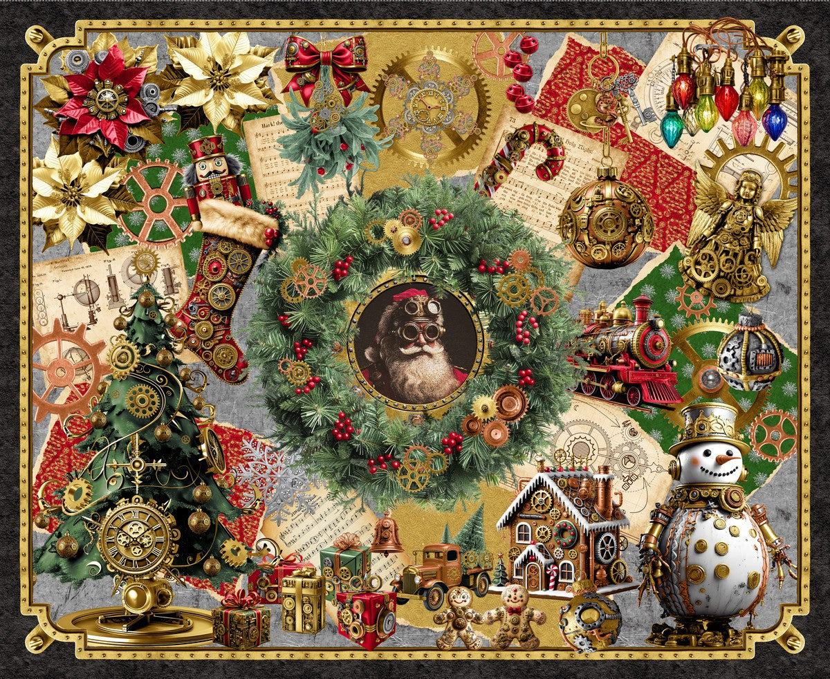 Blank - Gears & Garland - 4833P-88 Red