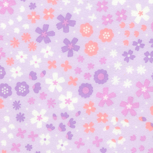 Robert Kaufman Cozy Cotton Flannel Wisteria SRKF-22729-234 fabric