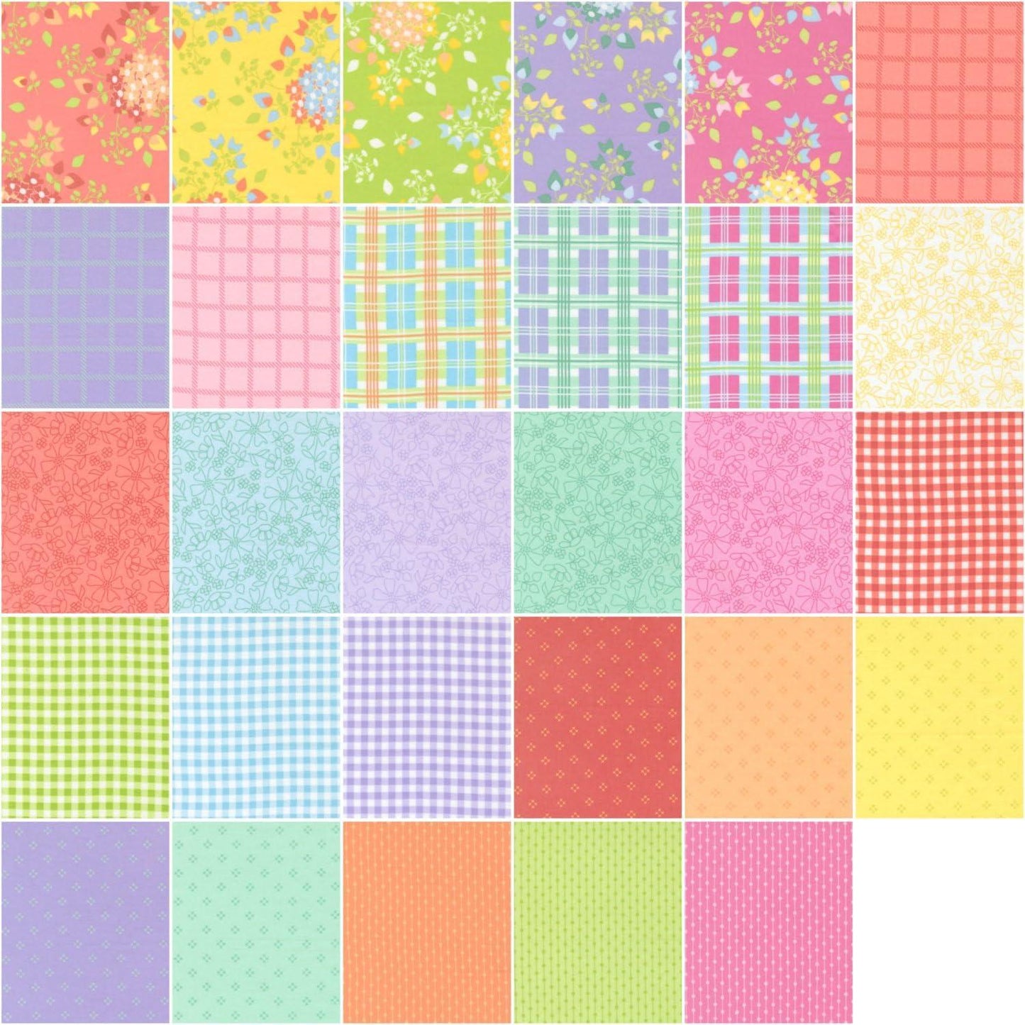Moda - Corey Yoder Sherbet Sunshine Flannels Layer Cake 42 10-inch Squares 29220LCF