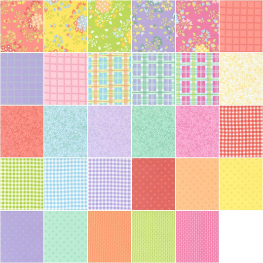 Moda - Corey Yoder Sherbet Sunshine Flannels Layer Cake 42 10-inch Squares 29220LCF
