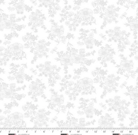 Studio E Best of Cream and Sugar Delicate Floral 8933-01W tone-on-tone cream blender