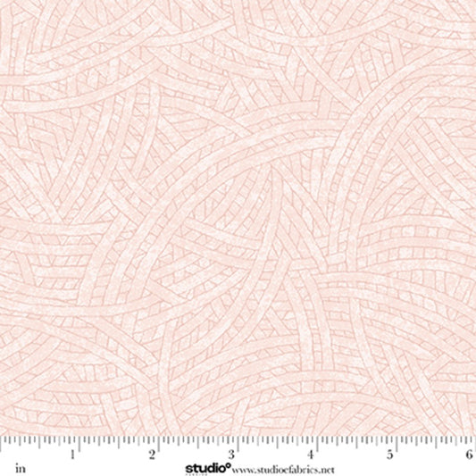 Studio E Tangled Whisper Pink 8866-12 tonal blender cotton fabric