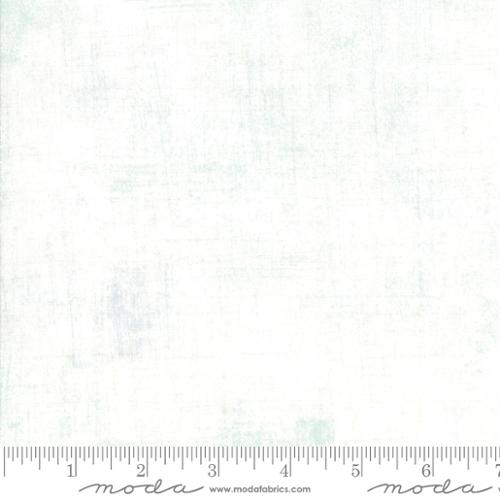 Moda - Grunge Basics - BasicGrey - Snow White 30150 150 Fabric