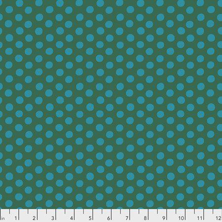Kaffe Fassett Spot Pacific teal quilting fabric
