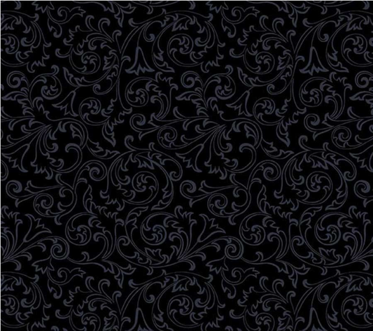 Dark Shadows Black Studio e quilting fabric