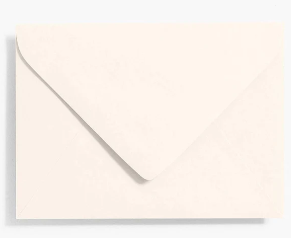 Paper Source - Soft White Envelope Only
