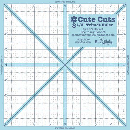 Cute Cut 8.5" Trim-it Ruler