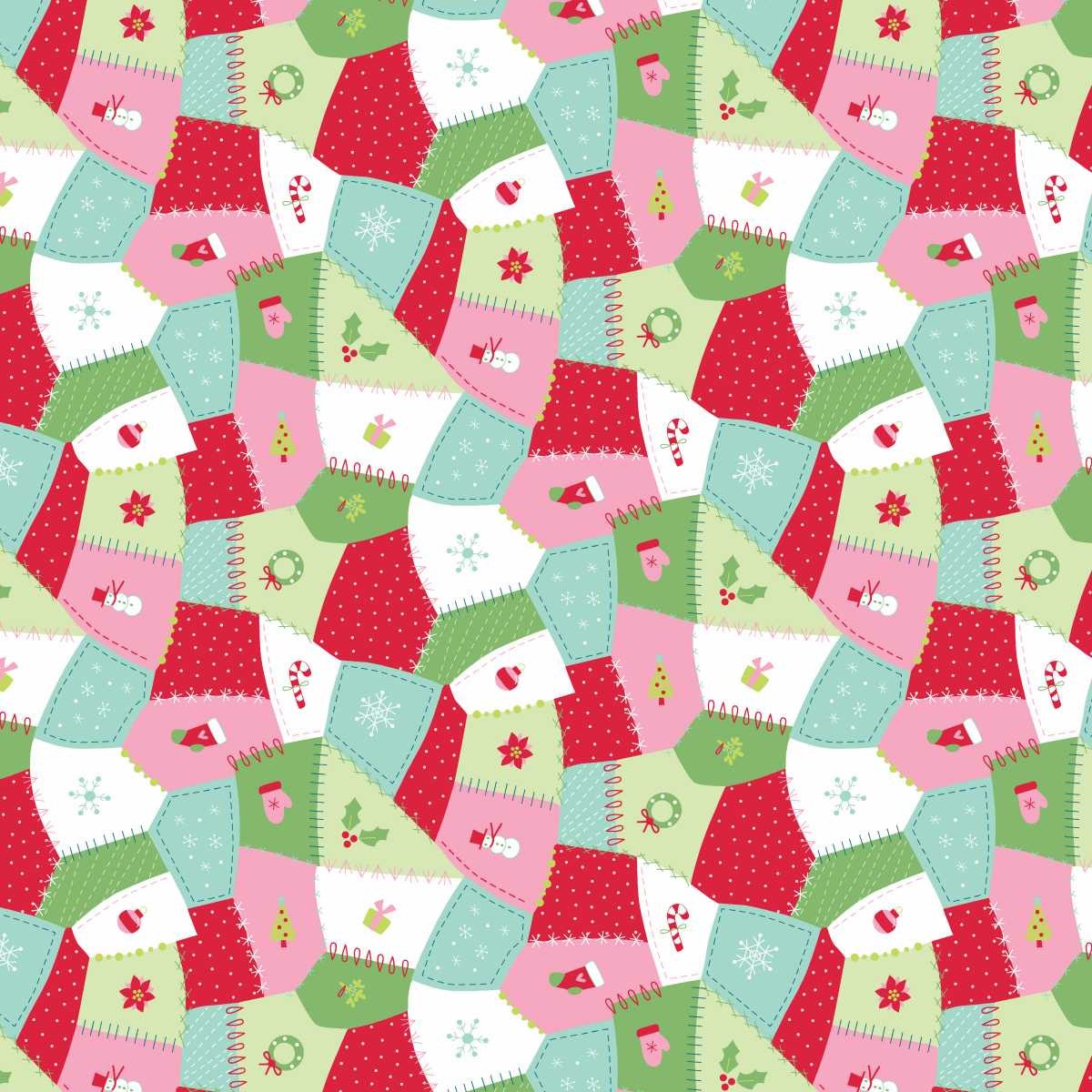 Studio e - Just Make It! Seasonal - 9079-68 Red/Green