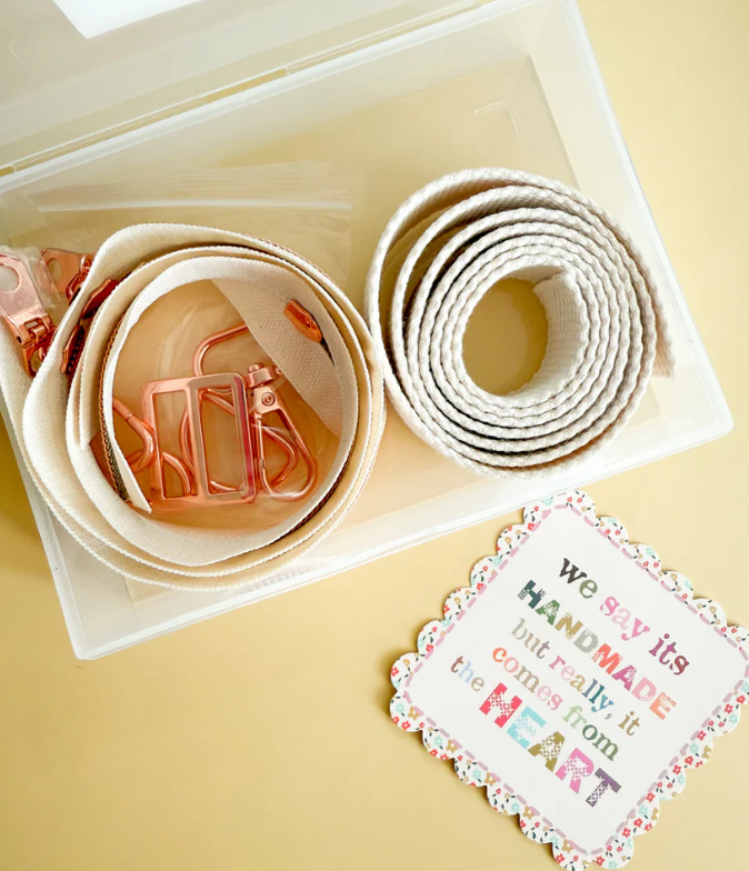 Minki Kim - Swing & Sling Bag Supply Kit - Rose Gold/Cream