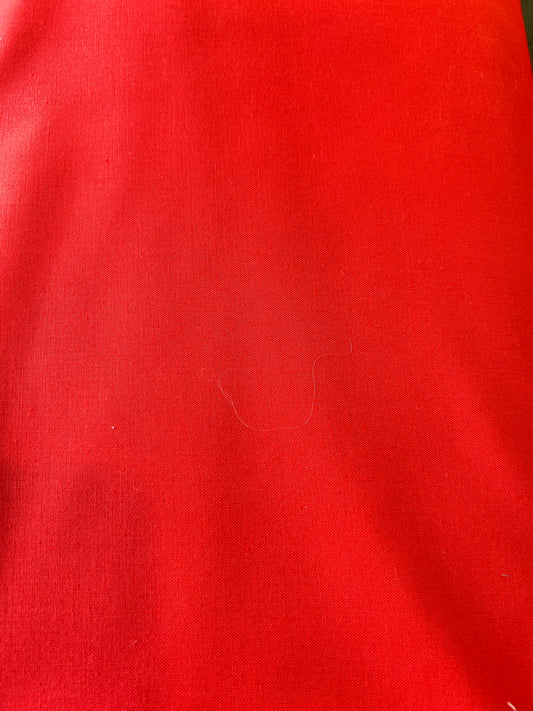 Free Spirit Solid Red quilting cotton fabric