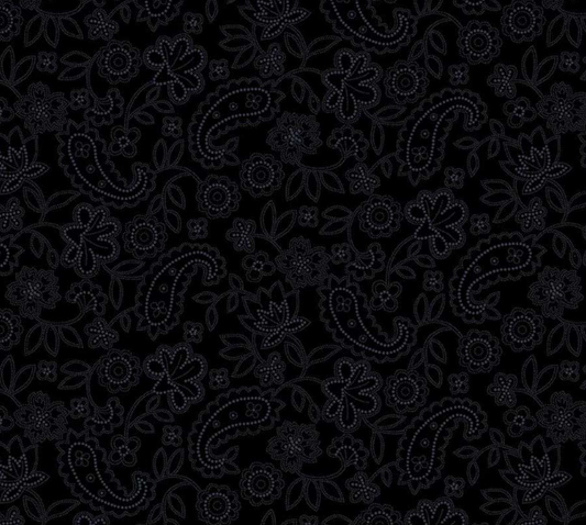 StudioE - 8906-99 Black || Dark Shadows Fabric