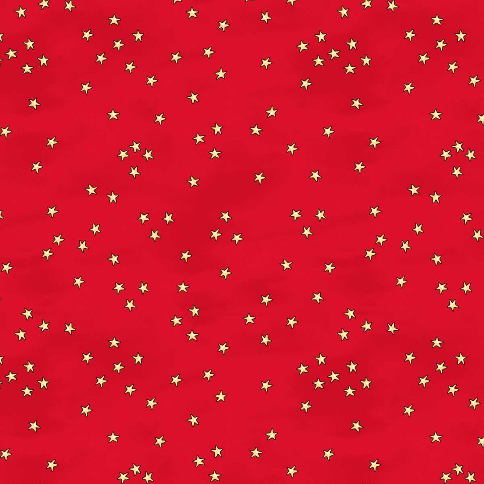 Studio E - 9108-88 Red || Christmas at Pooh Corner