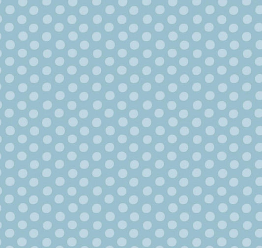 Kaffe Fassett Perennials Spot Dot Duck Egg aqua quilting fabric