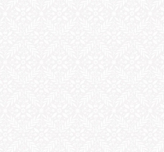 Windham Lattice White on White 54803-10 quilting cotton fabric