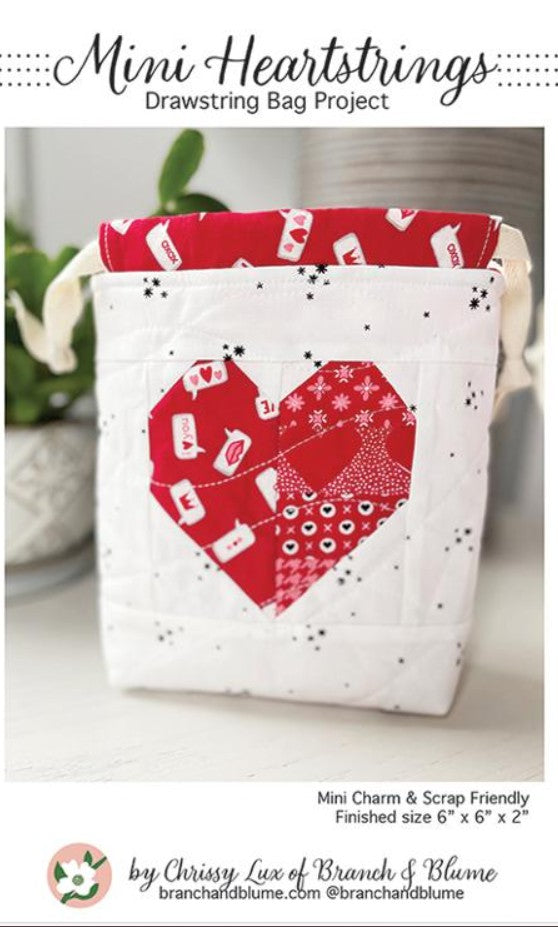 Branch and Blume Mini Heartstrings Bag pattern