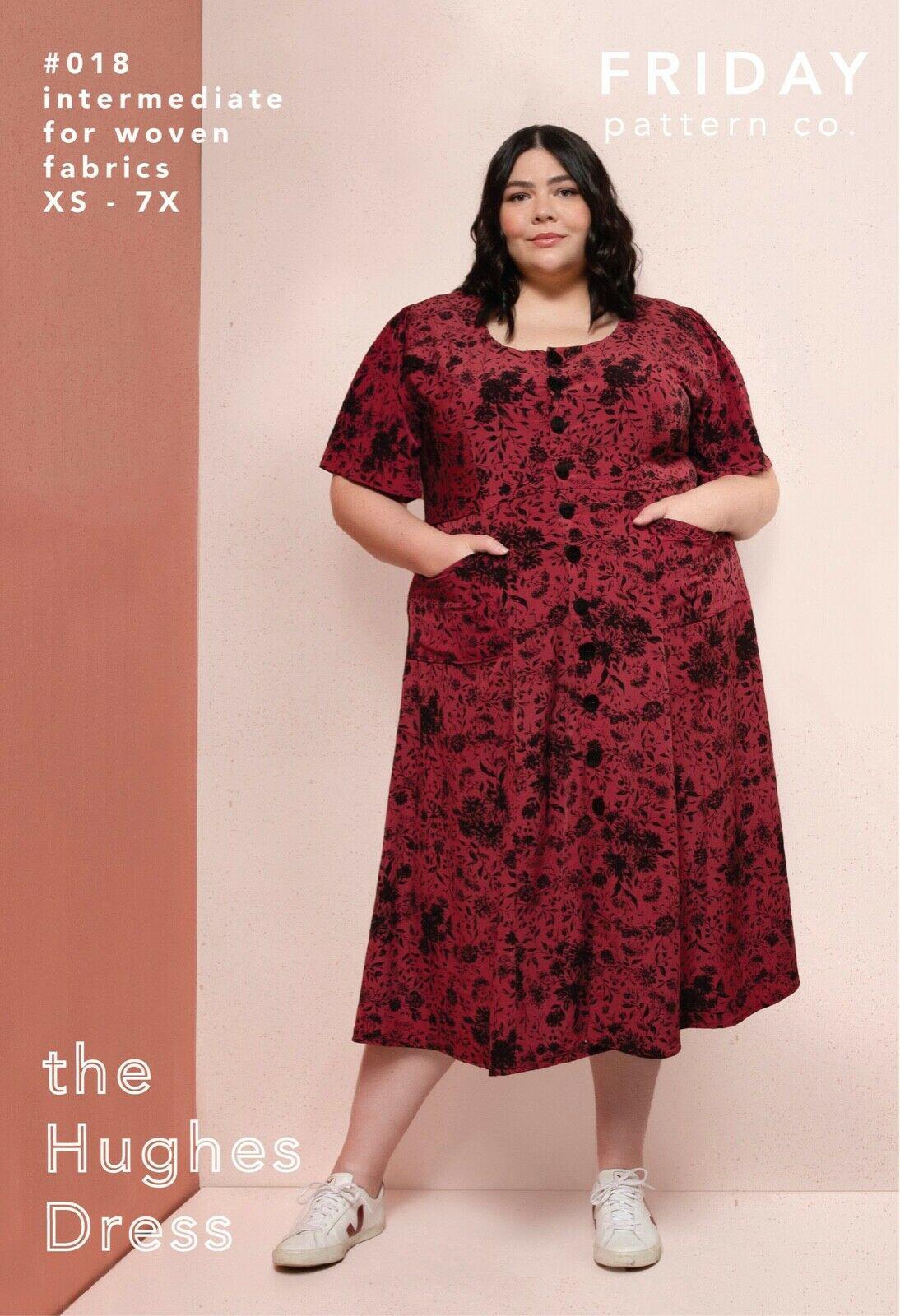 Friday Pattern Company Hughes Dress sewing pattern