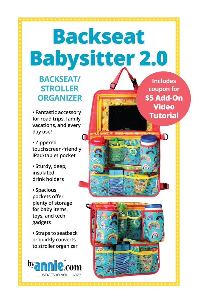 Backseat Babysitter 2.0 bag pattern by ByAnnie