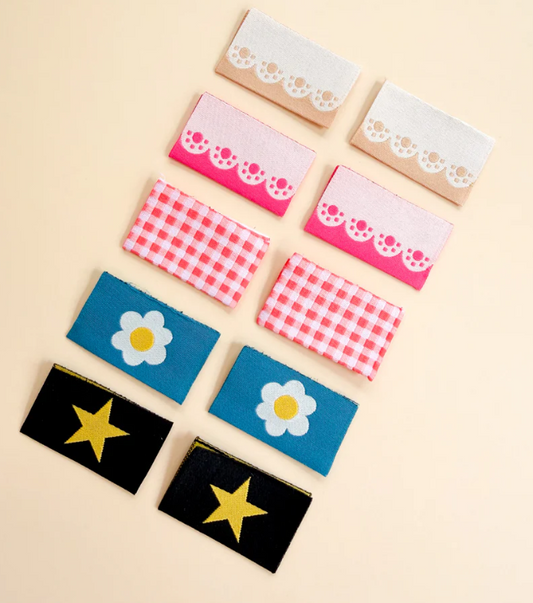 Minki Kim - Star Zipper Tab Multi Woven Labels