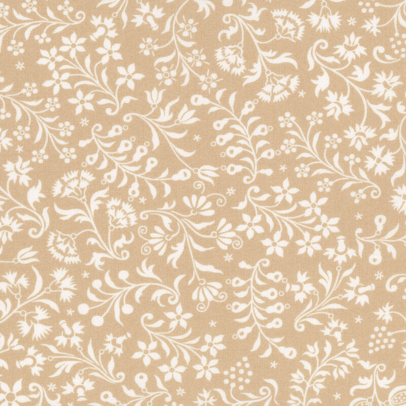 Moda Buon Natale Fig Tree Co Sugar Cookie 53401-12 Christmas quilting fabric