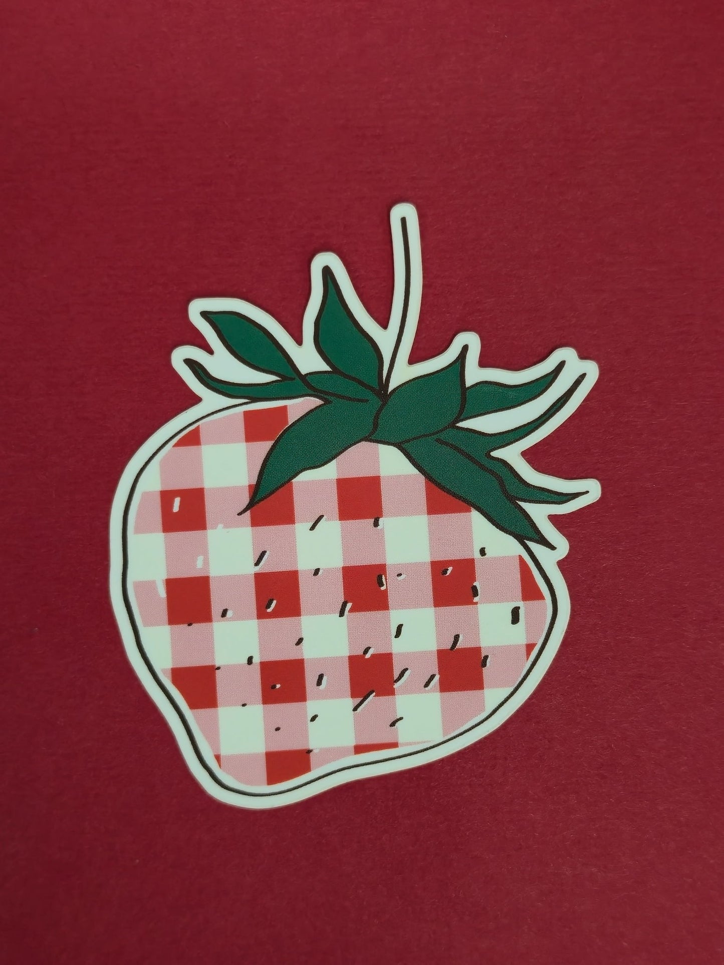 Minki Kim - Strawberry Sticker