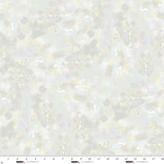 Studio E Air Mail print 8505-19 in mist blue by Nancy Smith, cotton fabric
