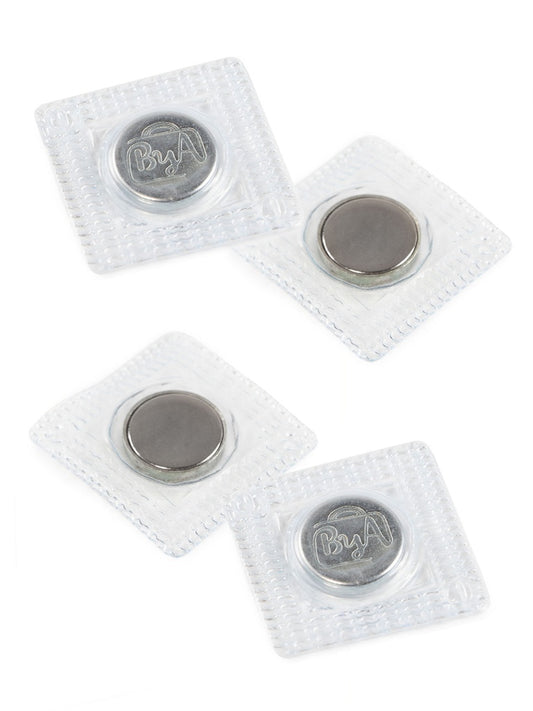 14mm Magnet - Nickel - Set of Two