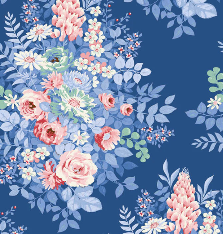 Tilda - Something Blue - Whimsyflower Night - 100675