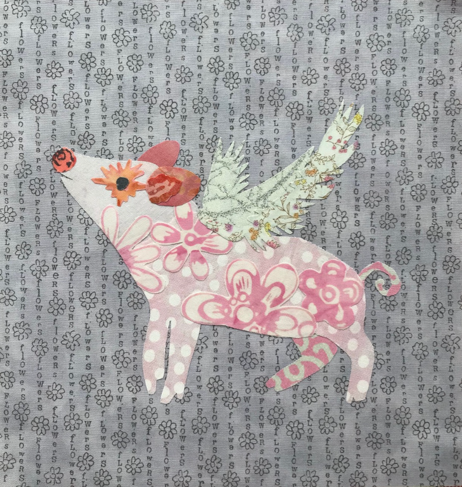 Whatevers! #26 Flying Pig - Kit and Pattern