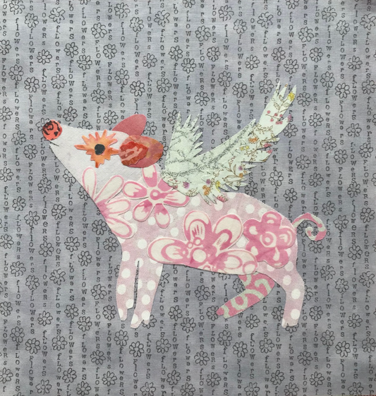 Whatevers! #26 Flying Pig - Kit and Pattern
