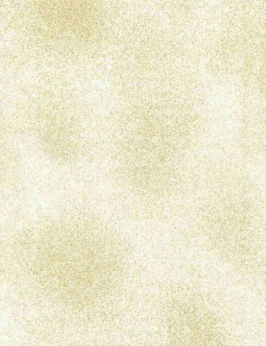 Timeless Treasures Shimmer Ivory metallic blender quilting cotton