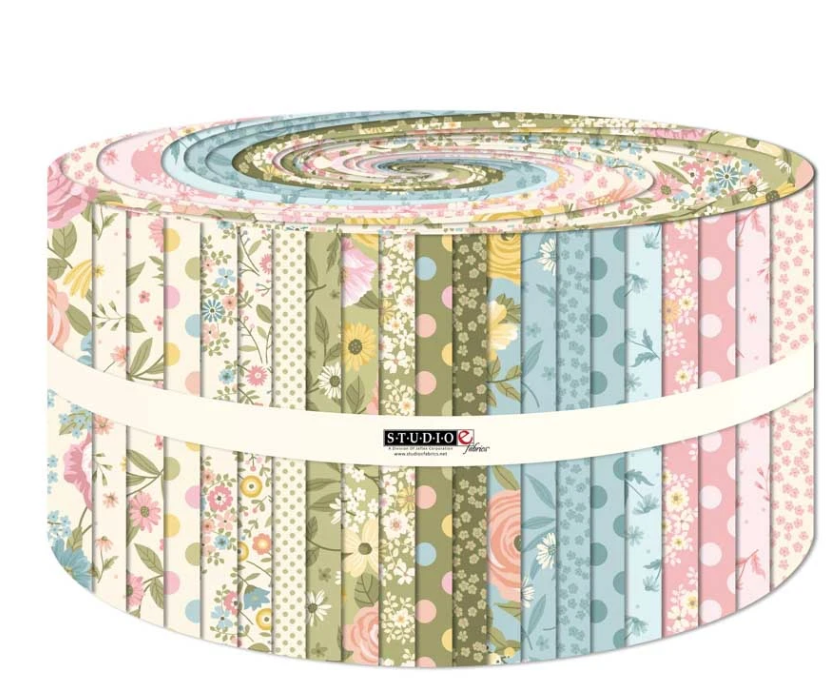 Studio E Layla Jelly Roll by Chelsea Designworks 40 strips