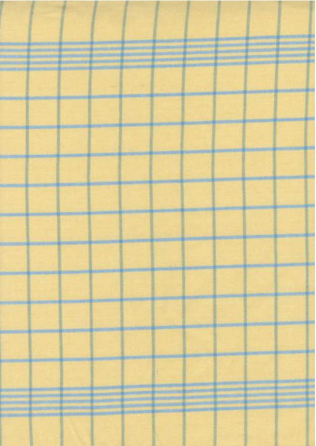 Moda Toweling Pieces to Treasure Canary yellow 18 inch kitchen towel fabric