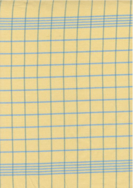 Moda Toweling Pieces to Treasure Canary yellow 18 inch kitchen towel fabric