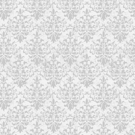 Blank Quilting Silent Night silver Christmas quilting fabric, SKU 4702-90