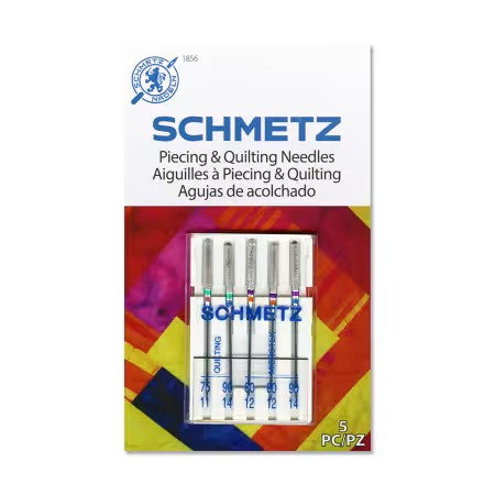 Piecing Quilting Needles Assorted 5/Pkg