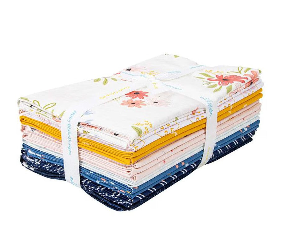 Between the Pages Fran Gulick 1 Yard Bundle White