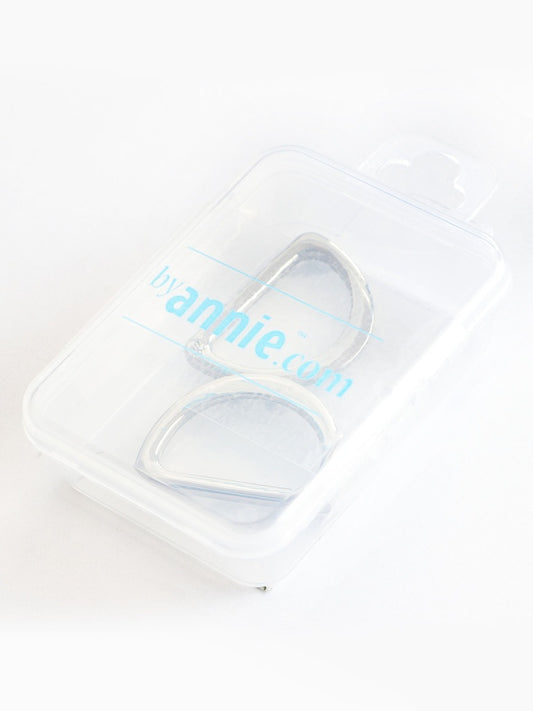 1 inch D-Ring nickel finish bag hardware set of two