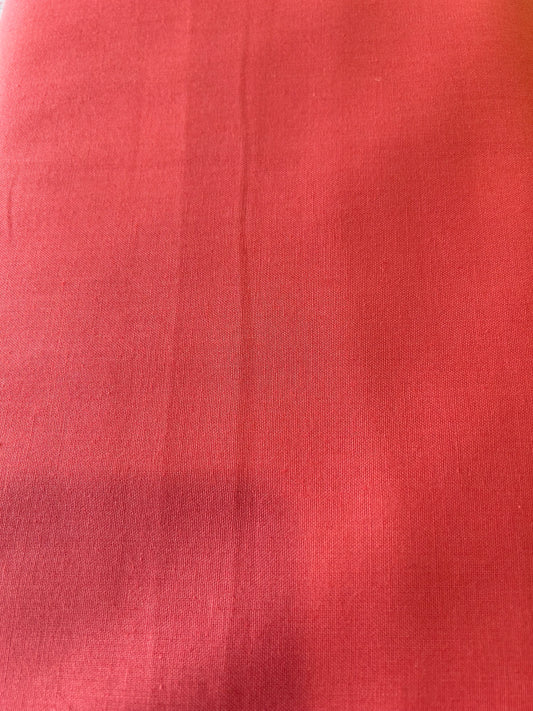 Timeless Treasures Soho Coral solid quilting cotton fabric