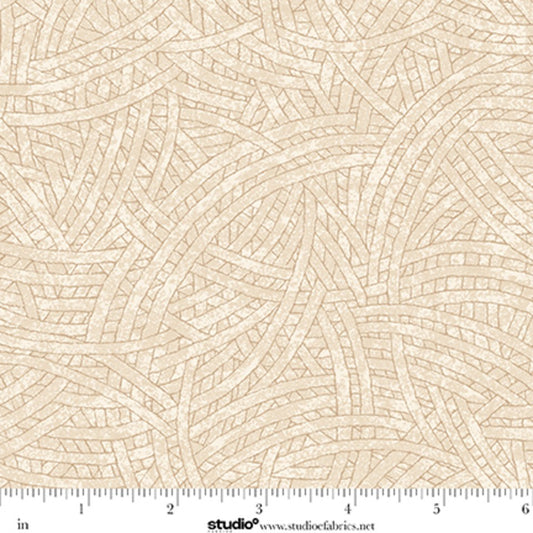 Studio E Tangled Dusty Taupe 8866-34 tonal blender cotton fabric