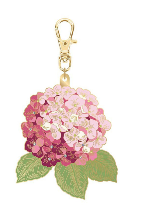Jennifer Bosworth Hydrangea Enamel Charm Pink
