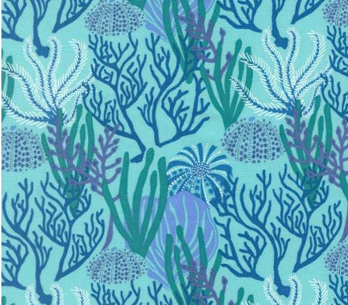 Moda Reef Coral Reef Algae 27341-24 Kate Spain quilting cotton