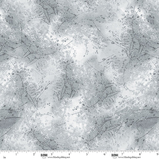 Tree Top Delight Grey 108-inch wide tonal cotton quilt backing for Blank Quilting