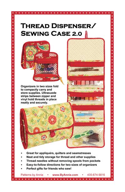 Thread Dispenser Sewing Case II pattern by ByAnnie