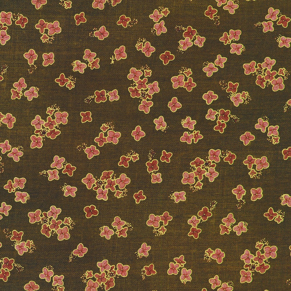 Robert Kaufman - Lynnea Washburn - Hello Fall - AWHDM-23921-342 Chestnut