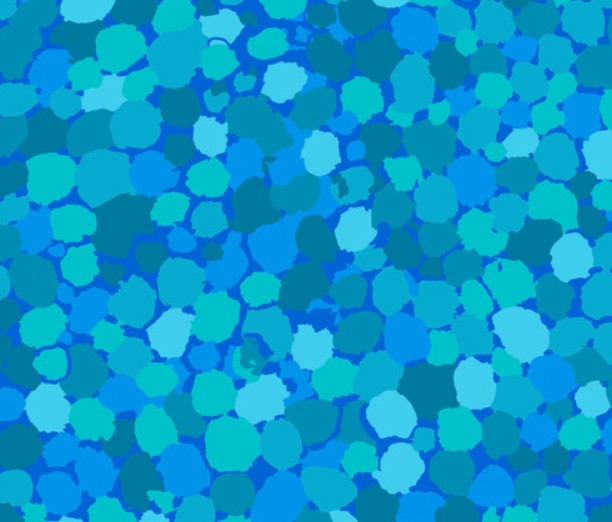 Kaffe Fassett Reflections Teal quilting fabric